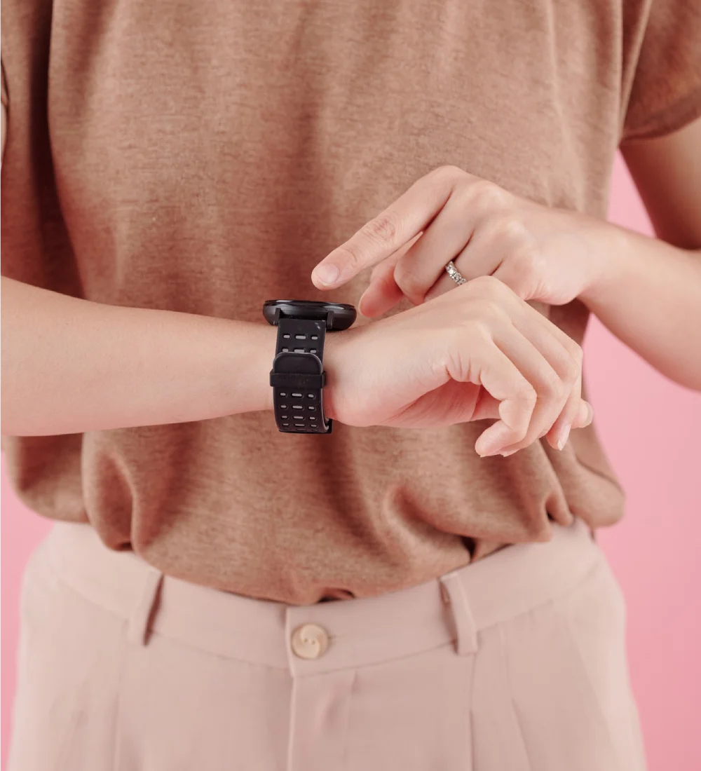Woman smartwatch